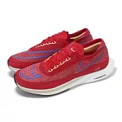 Nike 競速跑鞋 Zoomx Streakfly 男鞋 紅 藍 襪套 輕量 薄底 針織 DJ6566-601