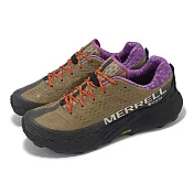 Merrell 越野跑鞋 Agility Peak 5 GTX 男鞋 棕 紫 防水 襪套 抓地 越野 運動鞋 ML068107