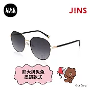 JINS|LINE FRIENDS系列墨鏡-熊大與兔兔款式(LMF-24S-041) 黑色
