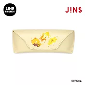 JINS｜LINE FRIENDS系列磁吸鏡盒鏡布組-莎莉與好朋友款