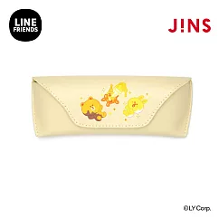 JINS|LINE FRIENDS系列磁吸鏡盒鏡布組─莎莉與好朋友款