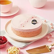 【起士公爵】母親節限定-花漾胭脂莓果輕乳酪蛋糕(6吋)(含運) 7個工作天內出貨