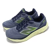 New Balance 慢跑鞋 Fresh Foam X 880 V14 2E 寬楦 男鞋 藍 綠 緩震 運動鞋 NB M880G14-2E