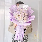 滿滿康乃馨 母親節限定【Floral M】Love Mom夢幻紫康乃馨擴香花束（贈送5ml香氛油）