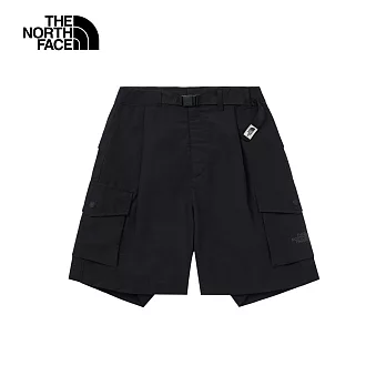 The North Face W CAMP UTILITY SHORT - AP 女短褲-黑-NF0A87YKJK3 2 黑色