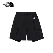 The North Face W CAMP UTILITY SHORT - AP 女短褲-黑-NF0A87YKJK3 6 黑色