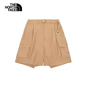 The North Face W CAMP UTILITY SHORT - AP 女短褲-卡其-NF0A87YKLK5 2 卡其
