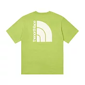 The North Face M JUMBO SUEDE SS TEE - AP 男短袖上衣-綠-NF0A88G9PIZ S 綠色