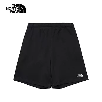 The North Face M SMALL LOGO FT SHORTS - AP 男短褲-黑-NF0A88GDJK3 L 黑色