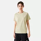 The North Face W FOUNDATION S/S - AP 女短袖上衣-卡其-NF0A89QT3X4 L 卡其