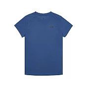 The North Face U MFO S/S POLY TEE - AP 男女短袖上衣-藍-NF0A8AUTHDC L 藍色