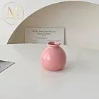【Floral M】Ins風陶瓷迷你小花瓶 - 櫻花粉