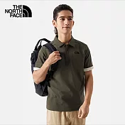 The North Face M MFO S/S COTTON POLO - AP 男女短袖POLO-綠-NF0A8AV321L L 綠色