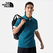 The North Face M MFO S/S COTTON POLO - AP 男女短袖POLO-藍-NF0A8AV3O0X L 藍色