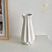 【Floral M】北歐陶瓷雅米莉雅折線花瓶
