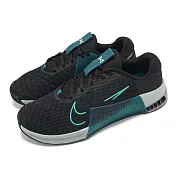 Nike 訓練鞋 Metcon 9 黑 藍綠 男鞋 健身 重訓 穩定 運動鞋 DZ2617-003