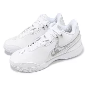Nike 籃球鞋 LeBron NXXT Gen AMPD EP 白 銀 LBJ 男鞋 FJ1567-102