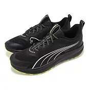 Puma 越野跑鞋 Redeem Pro Trail 男鞋 黑 黃 緩衝 抓地 越野 運動鞋 37877008