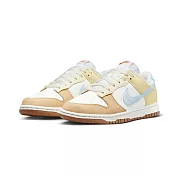 W Nike Dunk Low Next Nature Soft Yellow 白棕藍 FZ4347-100 US5.5 白棕藍