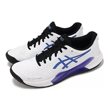 Asics 網球鞋 GEL-Challenger 14 男鞋 白 藍 緩衝 抓地 抗扭 運動鞋 亞瑟士 1041A405102