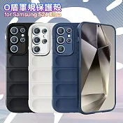 CITY BOSS for Samsung Galaxy S24 Ultra 膚感隱形軍規保護殼 黑色