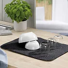 《KELA》Rapida碗盤吸水墊(墨黑50x38) | 餐具 洗碗 吸水布