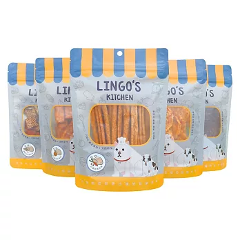 LINGO【天然手工寵物零食】十包超值組 - 全口味