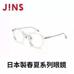 JINS 日本製春夏系列眼鏡(URF─24S─044) 透明
