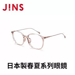 JINS 日本製春夏系列眼鏡(URF─24S─046) 櫻花(透明粉)