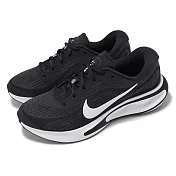 Nike 慢跑鞋 Journey Run 男鞋 女鞋 黑 白 網布 緩震 運動鞋 FN0228-001
