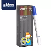 《MiDeer》-- 雙頭水性麥克筆(6色) ☆