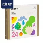 《MiDeer》-- 不沾手豌豆蠟筆(24色) ☆