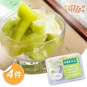 【芒果好吃】愛文芒果青冰4盒組(500g/盒 固形物300g)