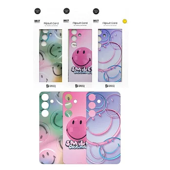 SAMSUNG Galaxy S24 5G Smiley 原廠主題感應卡 (GP-TOS921) Pink (粉)