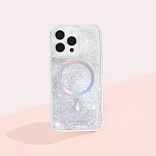 【kate spade】iPhone 15系列 MagSafe 精品手機殼 經典流沙 無 白