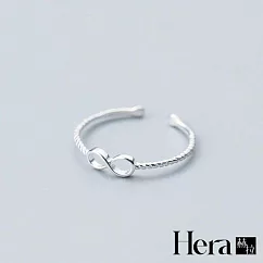 【Hera 赫拉】8字指環氣質麻花食指戒 H111030108 金色