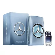 【Mercedes-Benz】天空藍調男性淡香水100ml(贈隨機小香乙瓶)