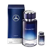 【Mercedes-Benz】極緻藍韻男性淡香精120ml(贈隨機小香乙瓶)