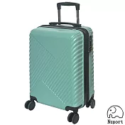 【NUPORT】20吋漫步時光系列旅行箱/行李箱/登機箱(淺綠) 20吋 淺綠
