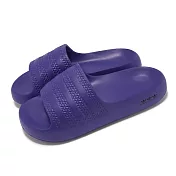adidas 涼拖鞋 Adilette Ayoon W 女鞋 紫 一體式 休閒鞋 拖鞋 愛迪達 IE5619