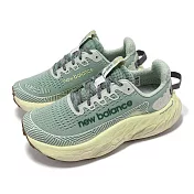 New Balance 越野跑鞋 Fresh Foam X More Trail V3 D 女鞋 寬楦 綠 黃 厚底 運動鞋 WTMORCB3-D