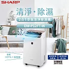 SHARP夏普 12L 自動除菌離子 2合1空氣清淨除濕機 DW-P12FT-W