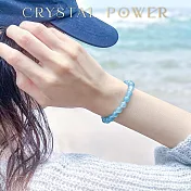 【Crystal Power】藍方解石能量水晶手鍊