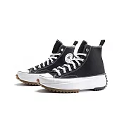 Converse Run Star Hike JW 平民版 黑白 帆布鞋 增高鞋 166800C 21cm 黑白