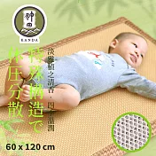 《神田職人》S號 3D頂級特厚 嬰兒/兒童 棉麻編織涼蓆-B 60x120cm 嬰兒床 涼蓆 5星推薦 夏日淺草-S號 60x120cm