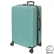 【NUPORT】28吋漫步時光系列旅行箱/行李箱(淺綠) 28吋 淺綠
