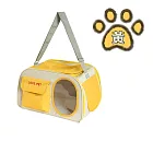 【LOTUS】寵物貓咪狗狗外出包 C款 黃色