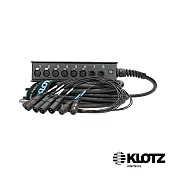 【KLOTZ】LW062XE 舞台接線盒 StraightLink 8ch 6in/2out 30米 公司貨