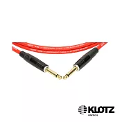 【KLOTZ】KIK 樂器導線 3米 紅 (6.3mm - 6.3mm) 公司貨