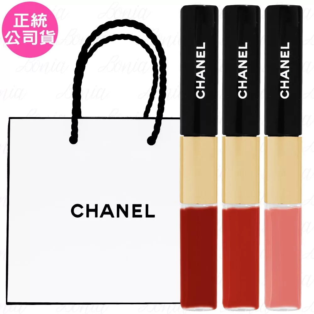 CHANEL 香奈兒 超炫耀持色唇萃(4.5ml+3.5ml)+香奈兒 紙袋(公司貨) #174 ENDLESS PINK